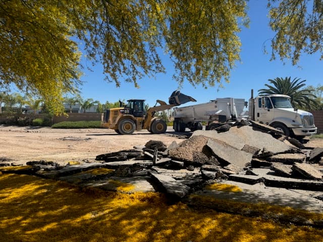 ACCU Grading & Paving project